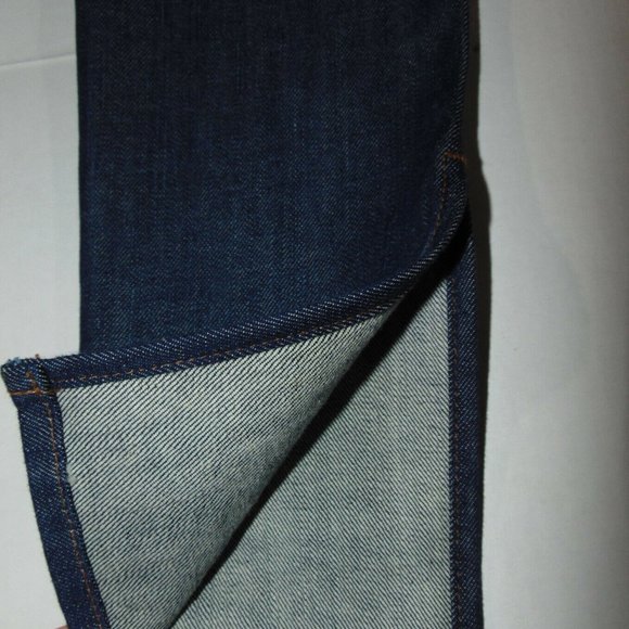NEW ~A.N.D.  A New Denim Slouchy Ciggie W/ Slit Distressed Skinny JEANS Size 25 - Picture 7 of 9